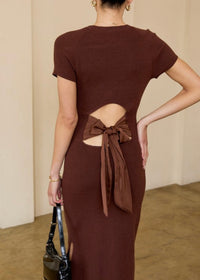 THE LEVA MIDI DRESS