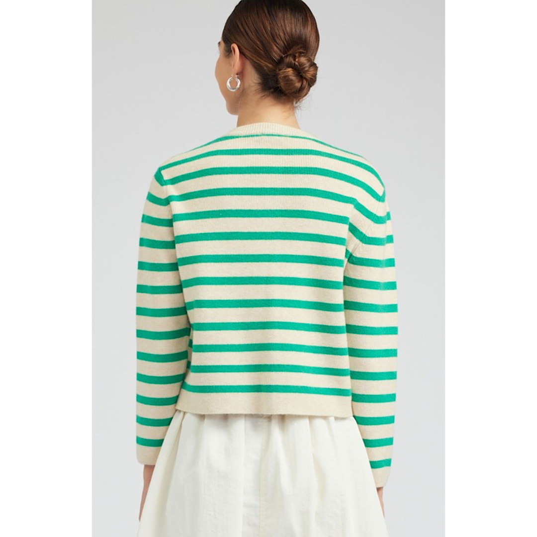 143 STRIPED CARDIGAN