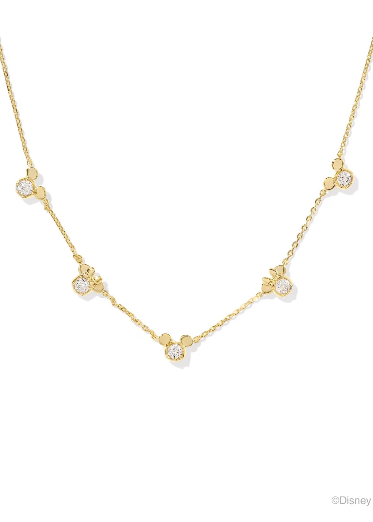 KENDRA SCOTT | DISNEY MICKEY MOUSE AND MINNIE MOUSE STRAND NECKLACE