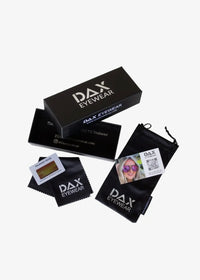 DAX EYEWEAR ACE UNISEX AVIATOR SUNGLASSES - CHEETAH