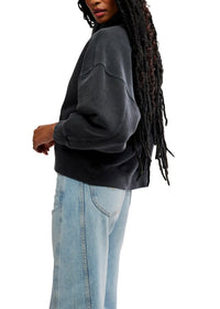 FREE PEOPLE TIMELESS PULLOVER - BLACK