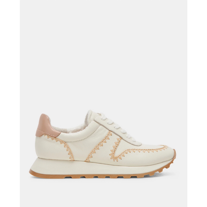 DOLCE VITA AYITA SNEAKERS - WHITE LEATHER