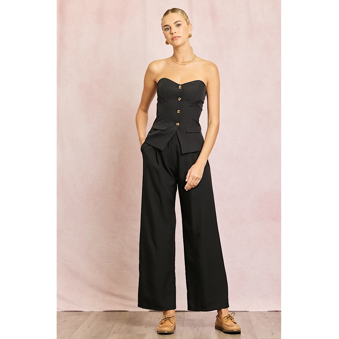 GOOD KARMA WIDE LEG PANT