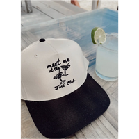 MEET ME AT THE TINI CLUB TRUCKER HAT