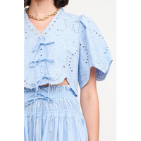 THE MARGOT EYELET BLOUSE