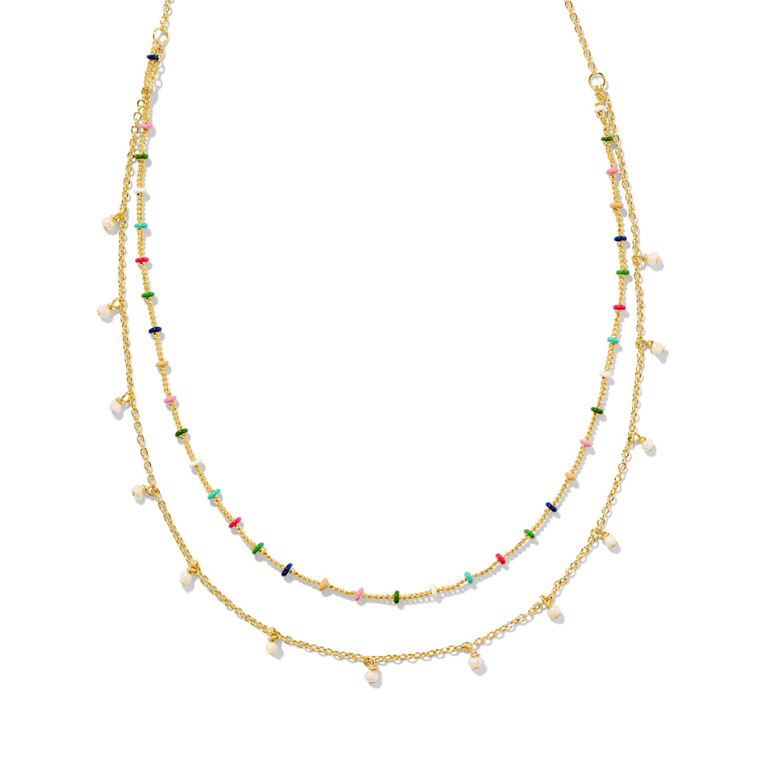 KENDRA SCOTT EVE MULTI STRAND NECKLACE