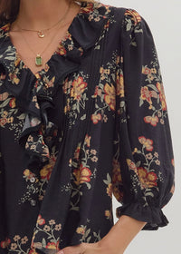 THE GEORGIA FLORAL TOP