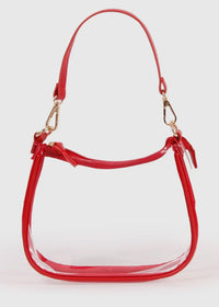 CLEAR SHOULDER PURSE