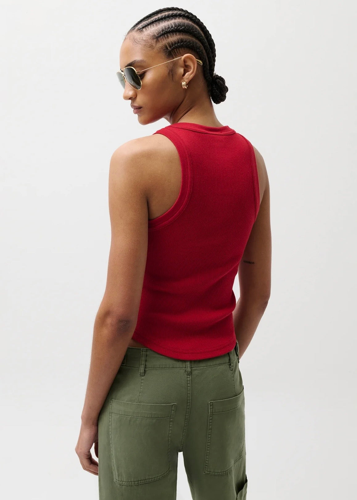 PISTOLA NISSI TANK TOP - RACER RED