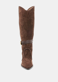 DOLCE VITA JODY BOOTS DARK BROWN SUEDE