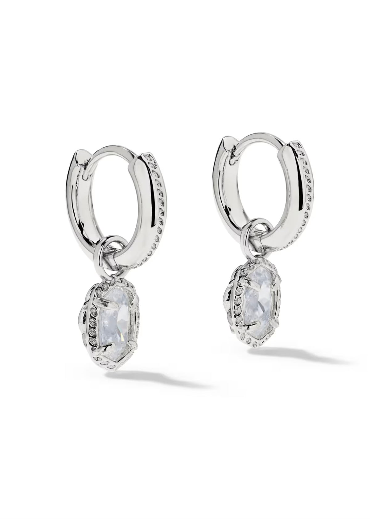 KENDRA SCOTT MINI ELLIE LUXE HUGGIE EARRINGS
