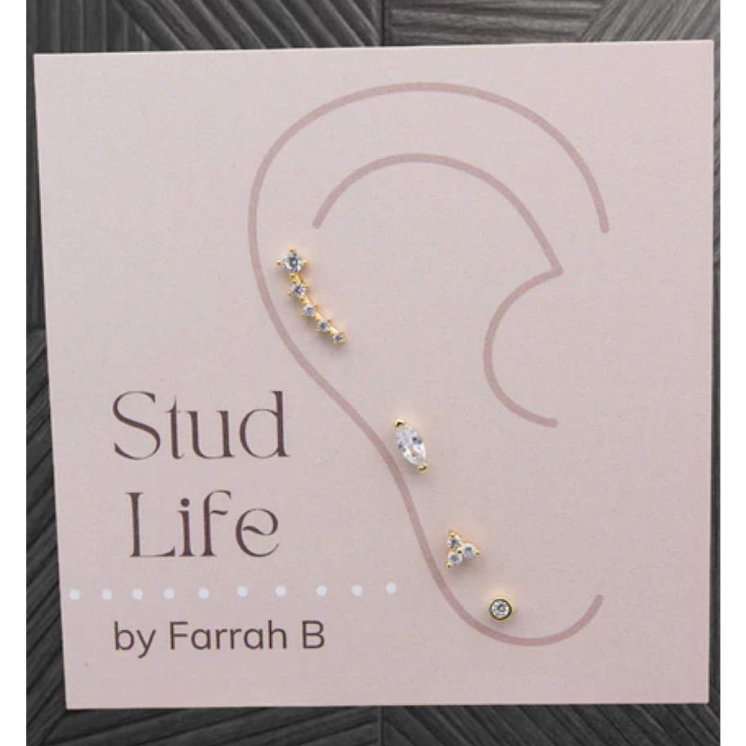 STARGAZER STUD EARRING SET