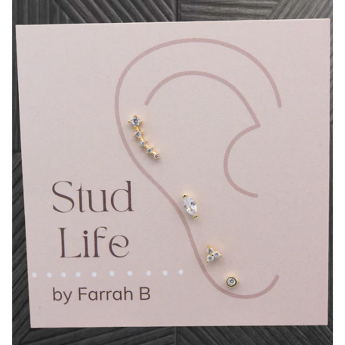 STARGAZER STUD EARRING SET
