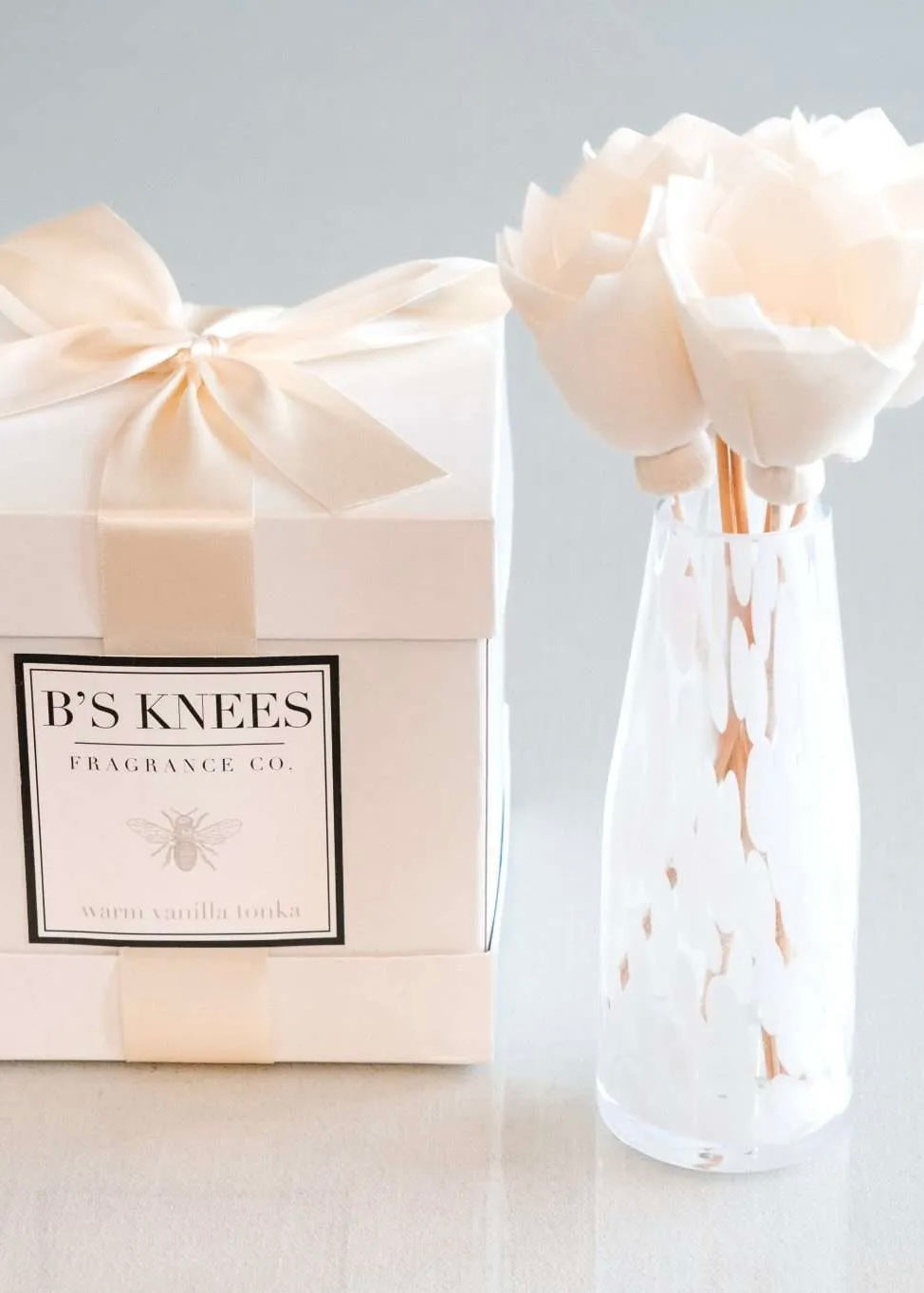 B’S KNEES WHITE CONFETTI DIFFUSER