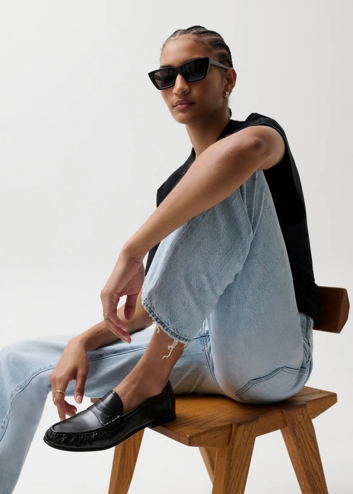 PISTOLA LEXI MID RISE BOWED STRAIGHT - DOLCE VITA VINTAGE