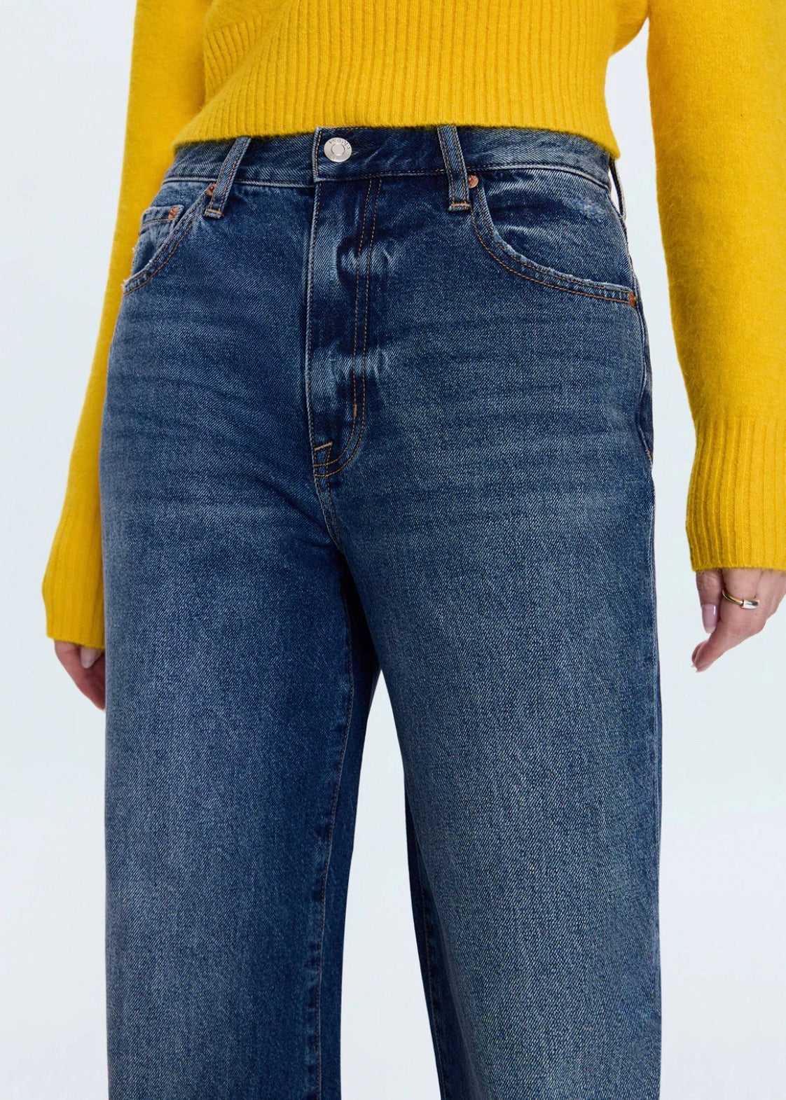 PISTOLA HENDRIX HIGH RISE BAGGY JEAN - HURST VINTAGE