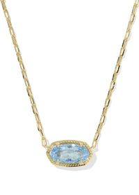 KENDRA SCOTT ELISA LUXE SHORT PENDANT NECKLACE