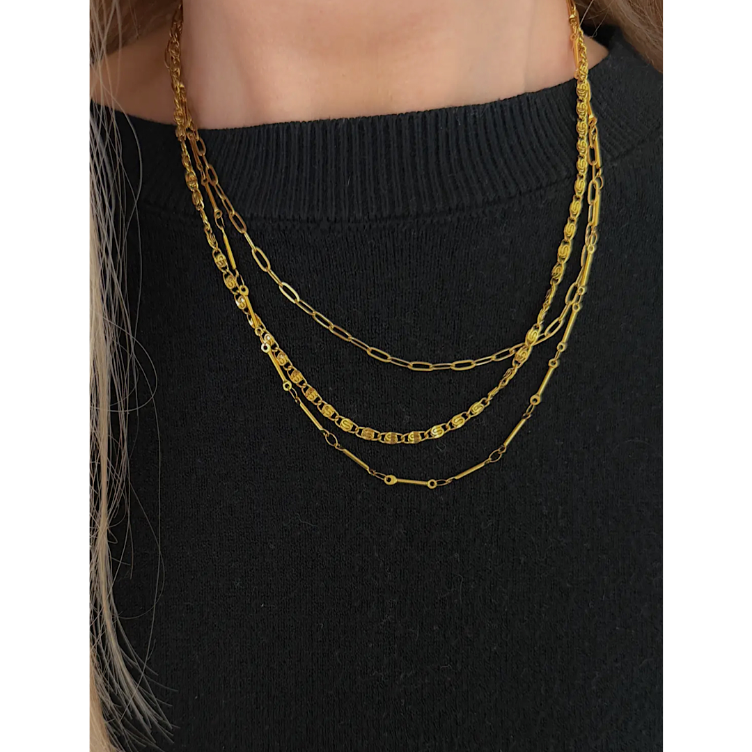 THE TRIPLE THREAT NECKLACE