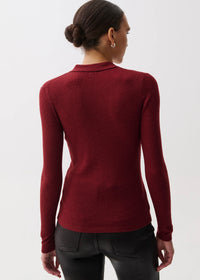PISTOLA KOREY FEATHERWEIGHT CARDIGAN - BAROLO