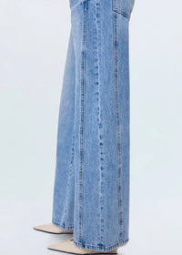 PISTOLA CALEB HIGH RISE STACKED WAIST JEAN - ERA