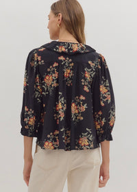 THE GEORGIA FLORAL TOP