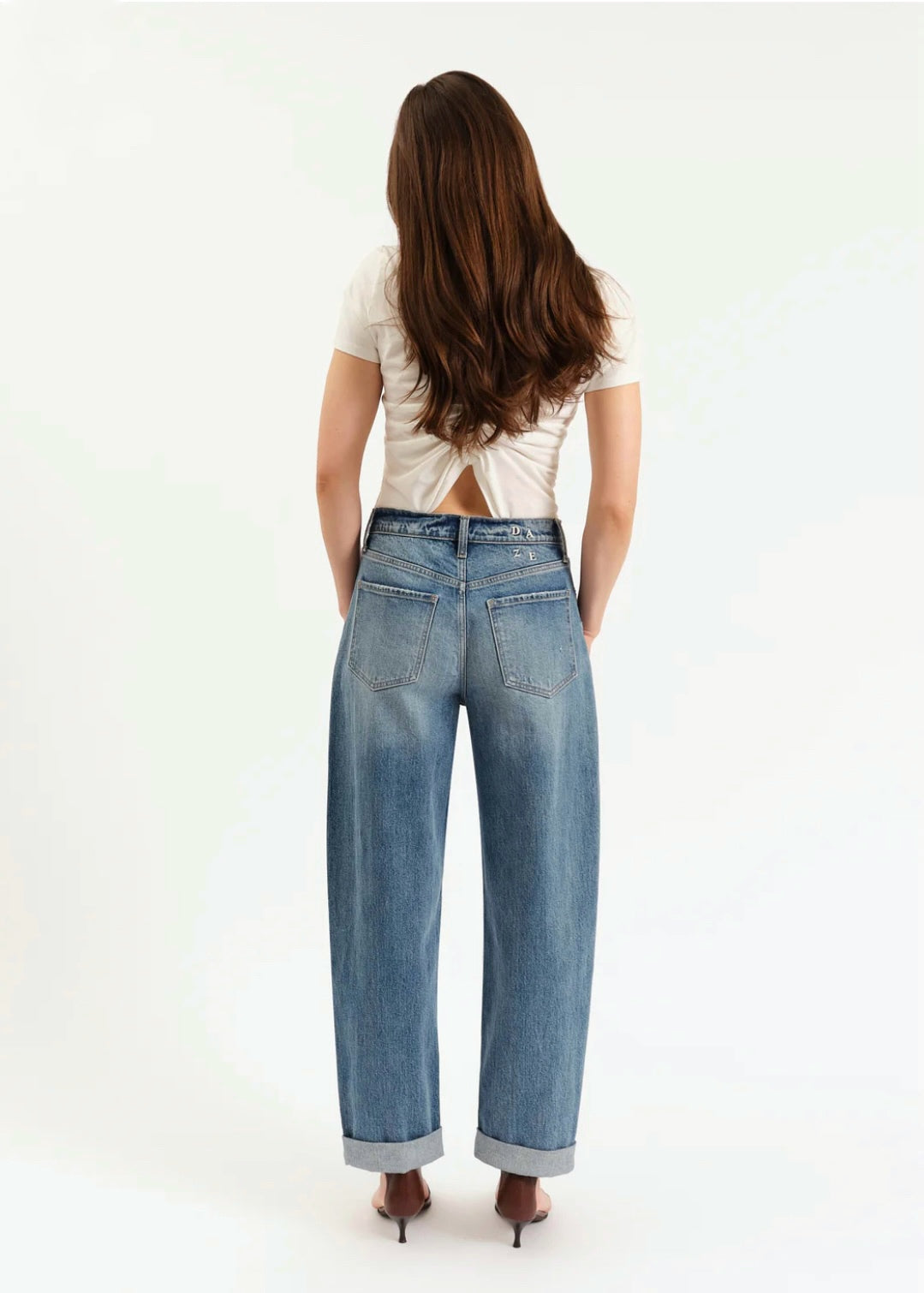 DAZE DENIM VENICE BARREL LEG IN THE BLUES