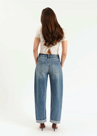 DAZE DENIM VENICE BARREL LEG IN THE BLUES