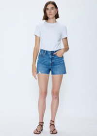 PISTOLA NOVA HIGH RISE CUT OFF SHORTS - CALLING