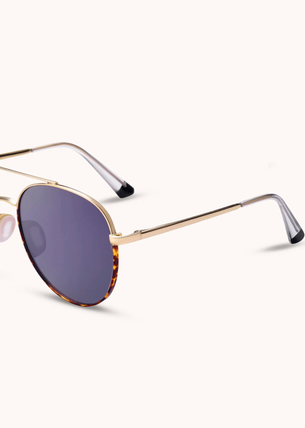 DAX EYEWEAR ACE UNISEX AVIATOR SUNGLASSES - CHEETAH