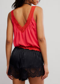 FREE PEOPLE CELESTE TANK - SOUR SWEET