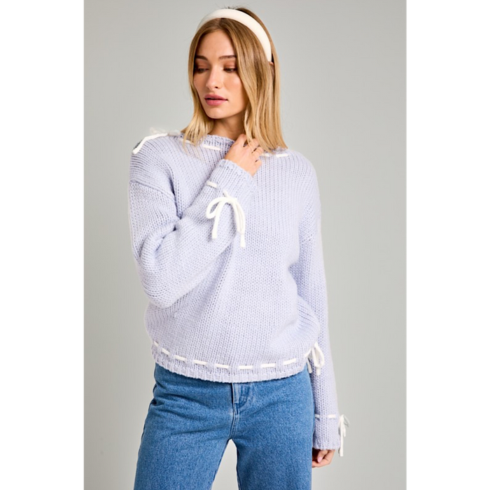 THE CAMY BOW SWEATER