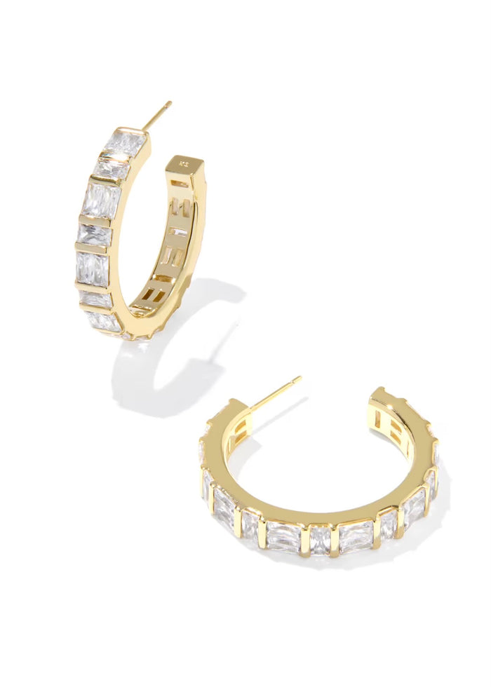 KENDRA SCOTT JAMIE HOOP EARRINGS