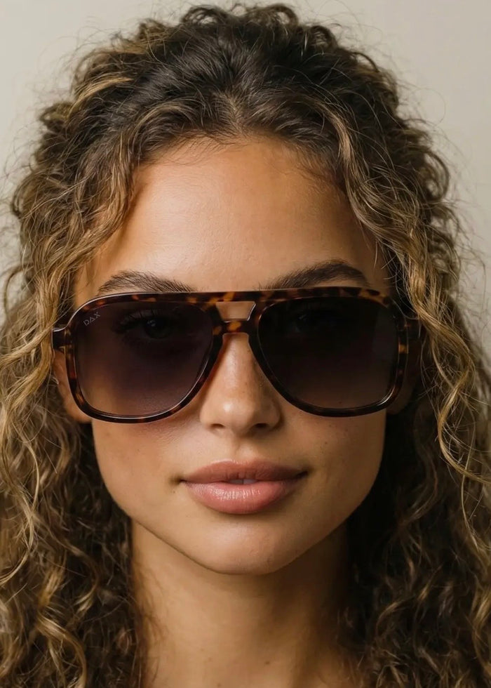 DAX EYEWEAR CRUZ SUNGLASSES - TORTOISE