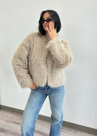 BACK IN TIME FUR JACKET