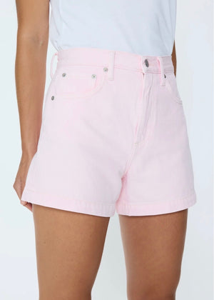 PISTOLA SAIGE HIGH RISE A-LINE SHORT - BLUSH