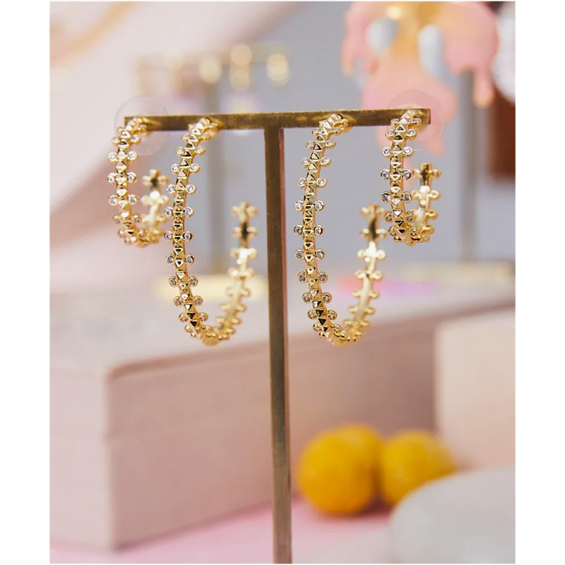 KENDRA SCOTT JADA HOOP EARRINGS