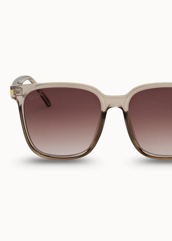 DAX EYEWEAR ELLA SUNGLASSES - BROWN