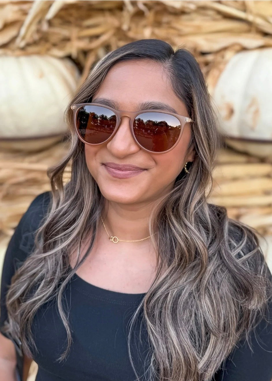 DAX EYEWEAR MIDNIGHT SUNGLASSES - SAND