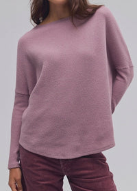 FREE PEOPLE LATTE BLUES SOLID THERMAL - WINTER TULIP