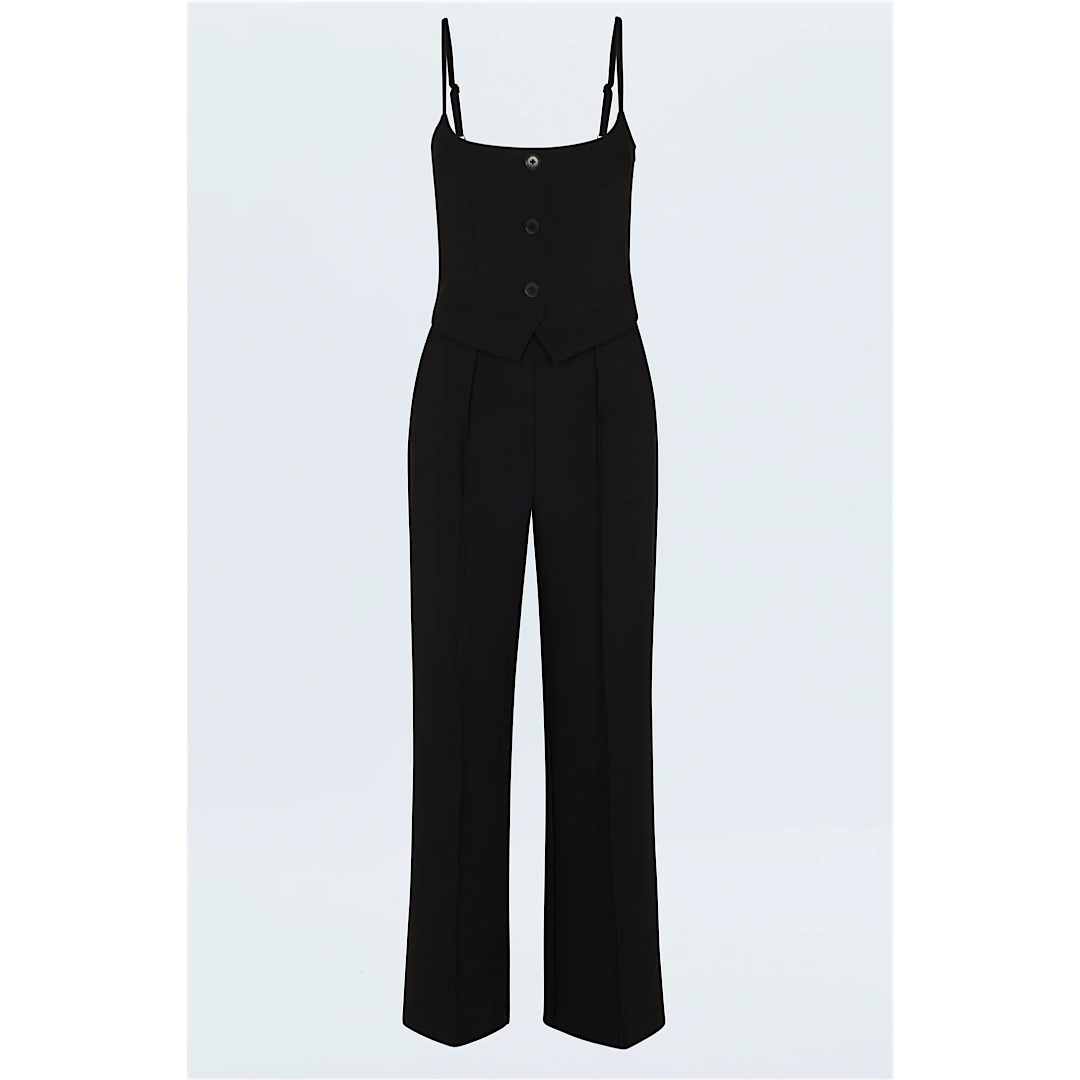 PISTOLA MARCIA JUMPSUIT - BLACK