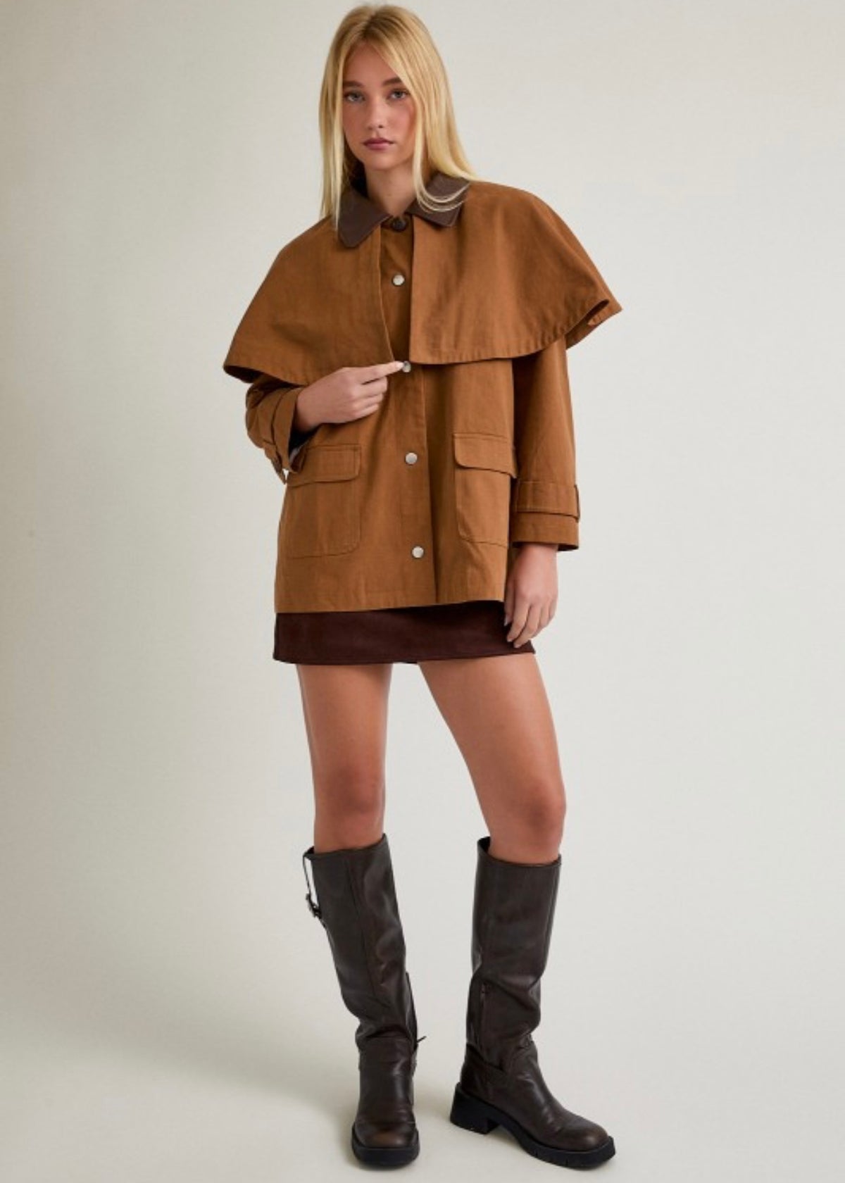 THE CARRIE CAPE JACKET