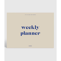 WEEKLY DESK PLANNER