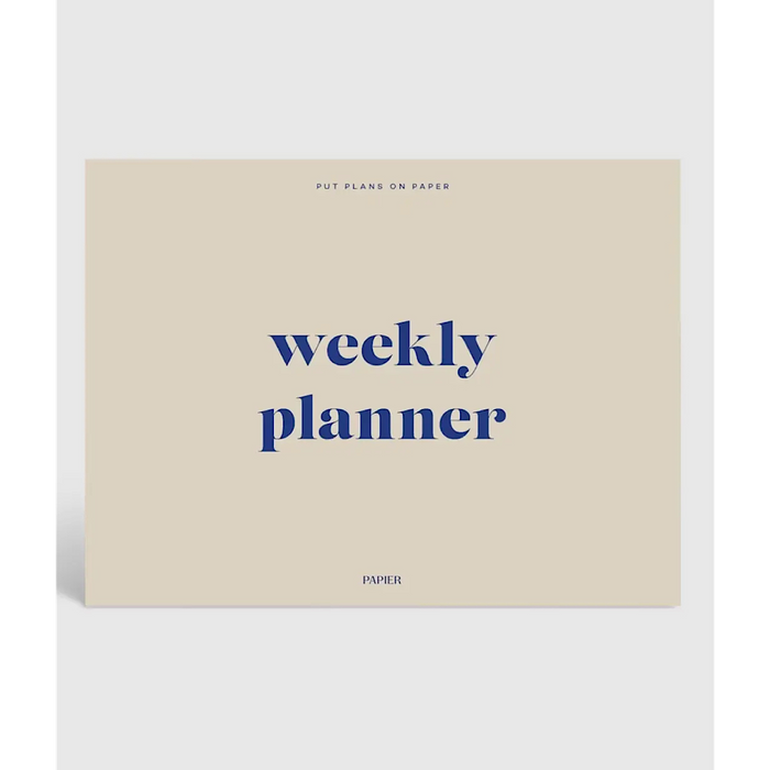 WEEKLY DESK PLANNER