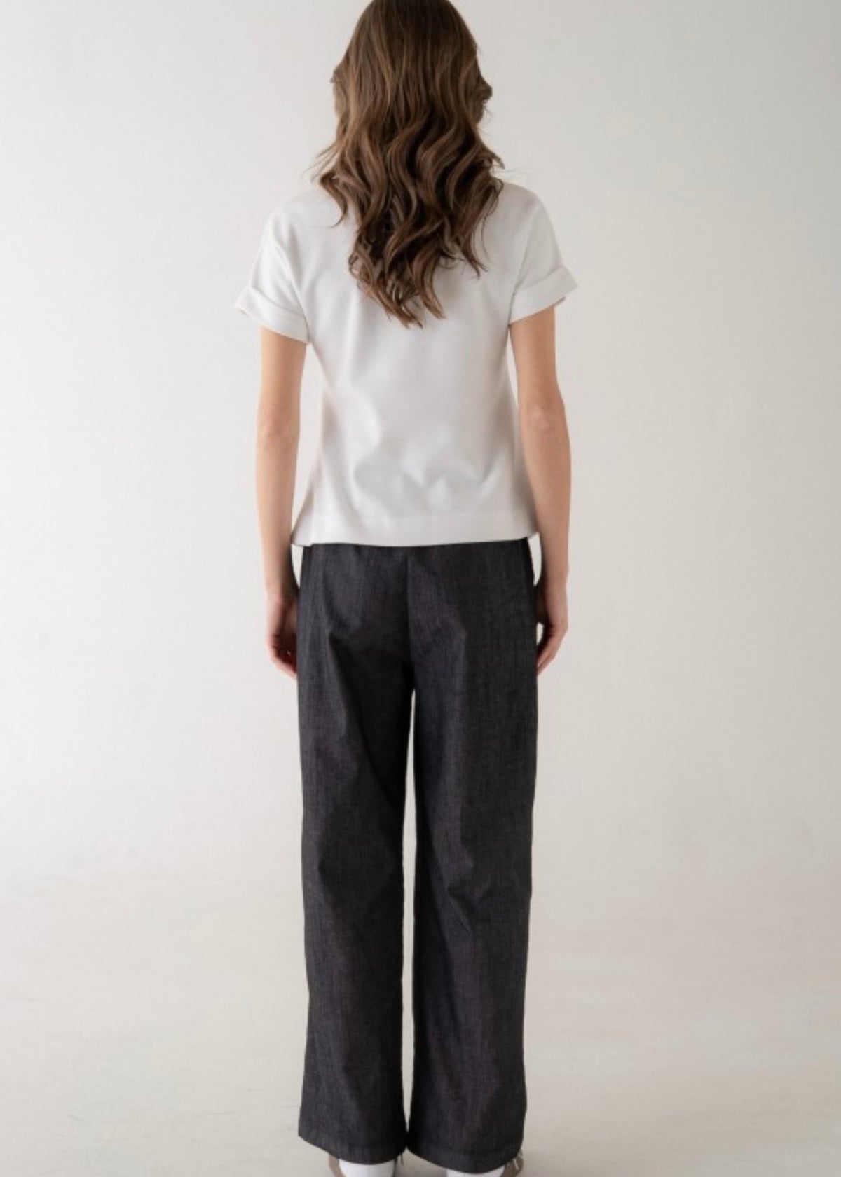 THE LIBBY ASYMMETRICAL TEE