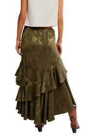 FREE PEOPLE AUTUMN PROMENADE MAXI SKIRT - ADVENTURER