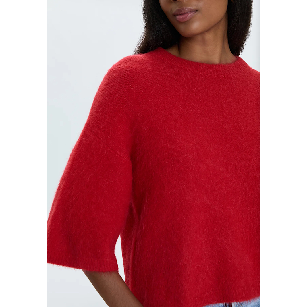 PISTOLA MICAH SWEATER TEE - RUBY