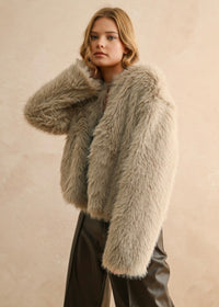 BACK IN TIME FUR JACKET