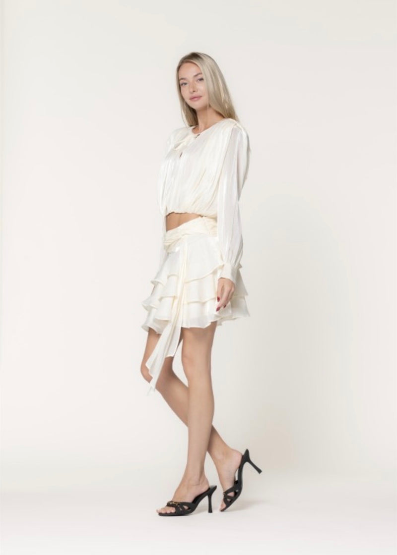 ONLY YOURS TOP & SKIRT SET