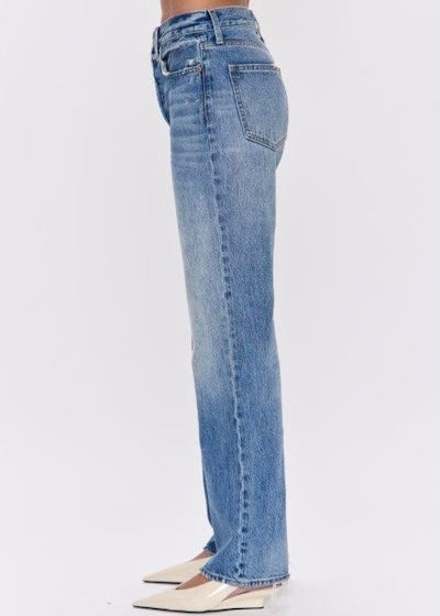 PISTOLA CASSIE SUPER HIGH RISE STRAIGHT - SERPENTINE VINTAGE