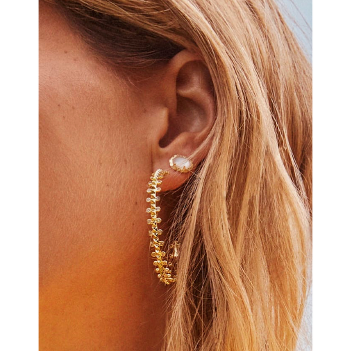 KENDRA SCOTT JADA HOOP EARRINGS